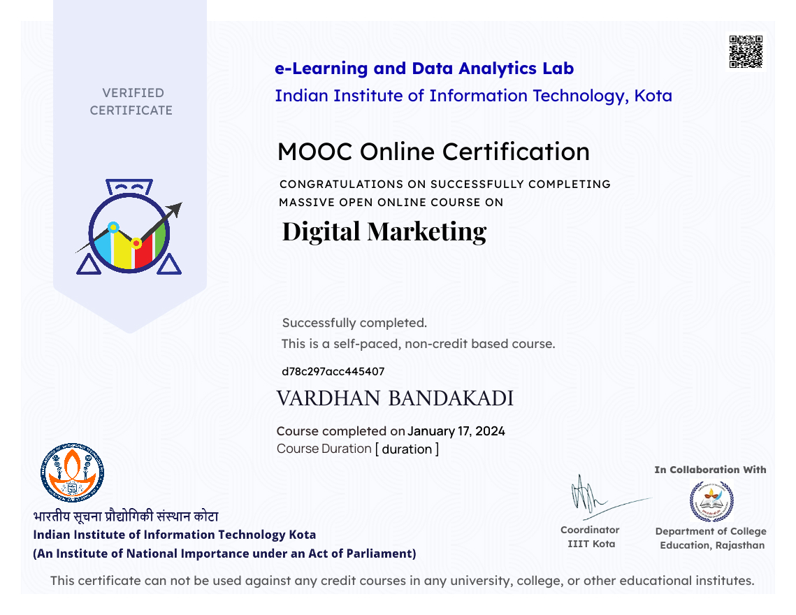Digital Marketing