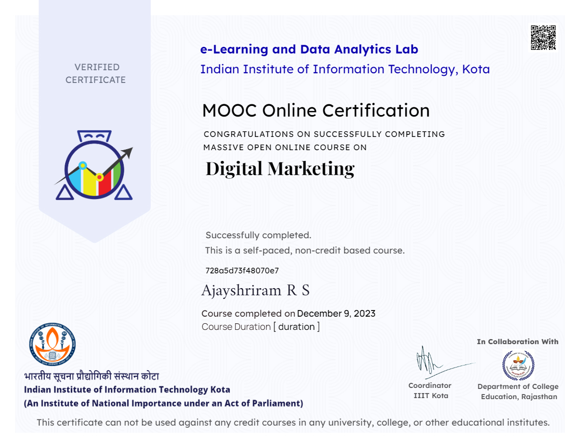 Digital Marketing